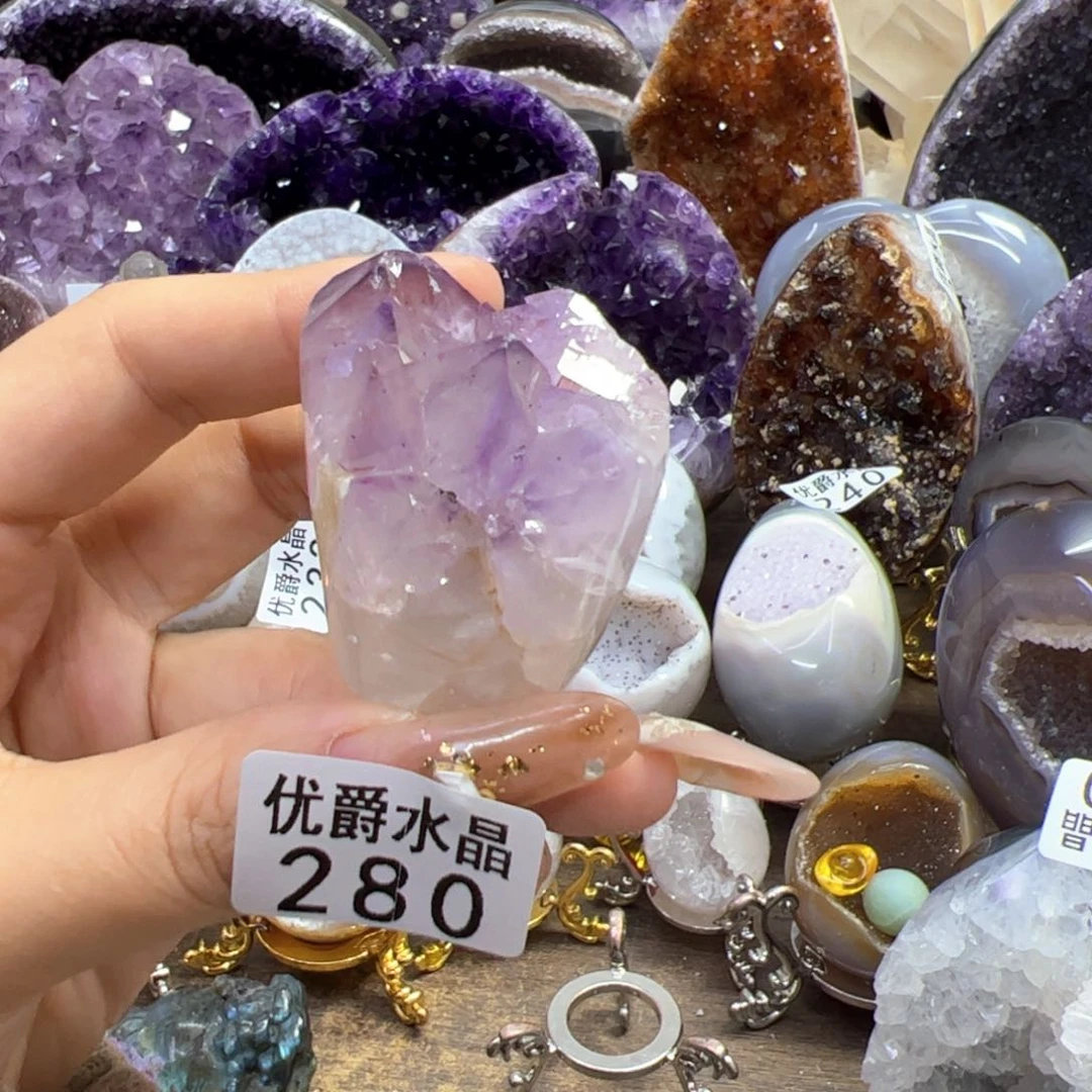 未镶嵌大型摆件（非配饰）紫晶280