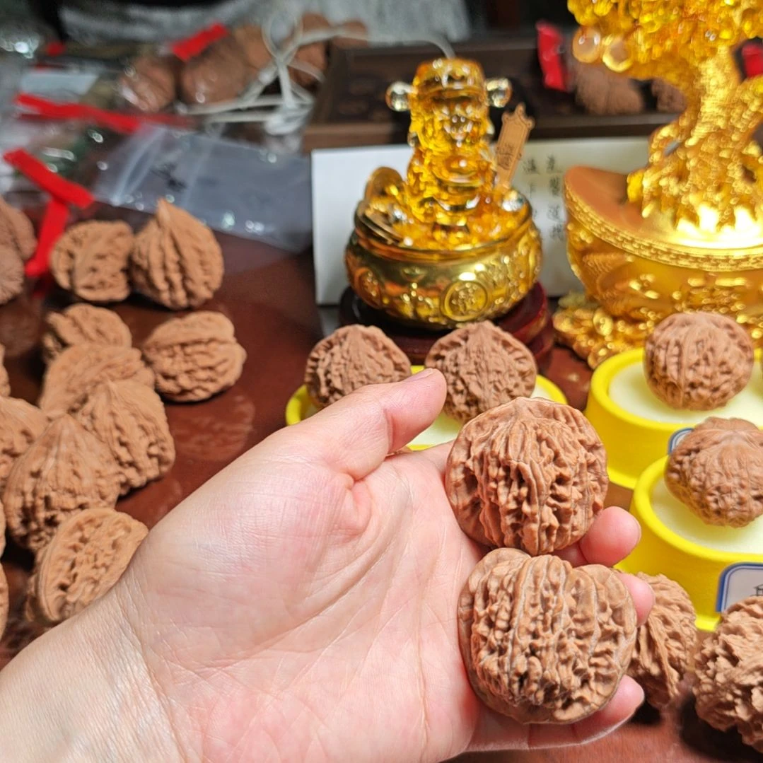把件文玩核桃四座楼