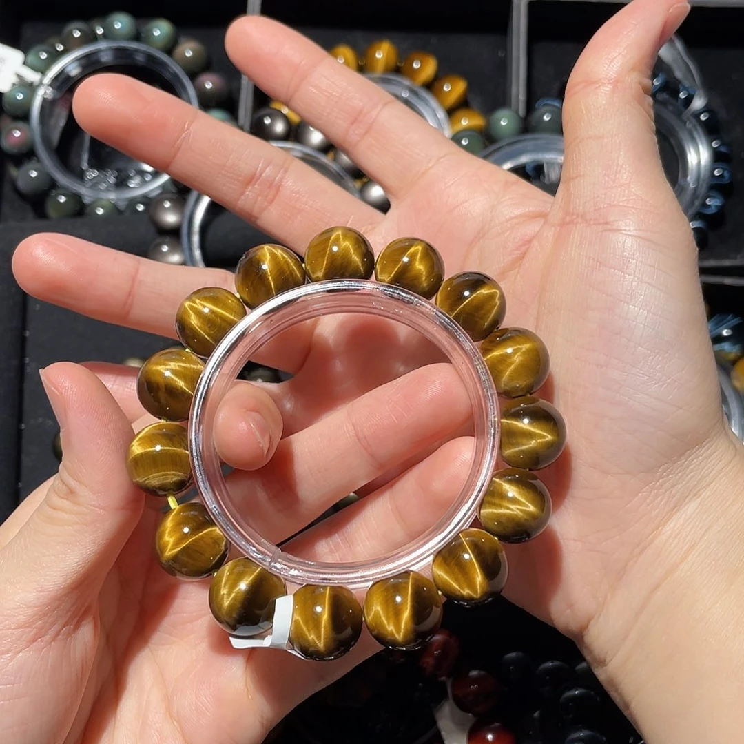 小***哥木变石（虎睛石）未镶嵌手链