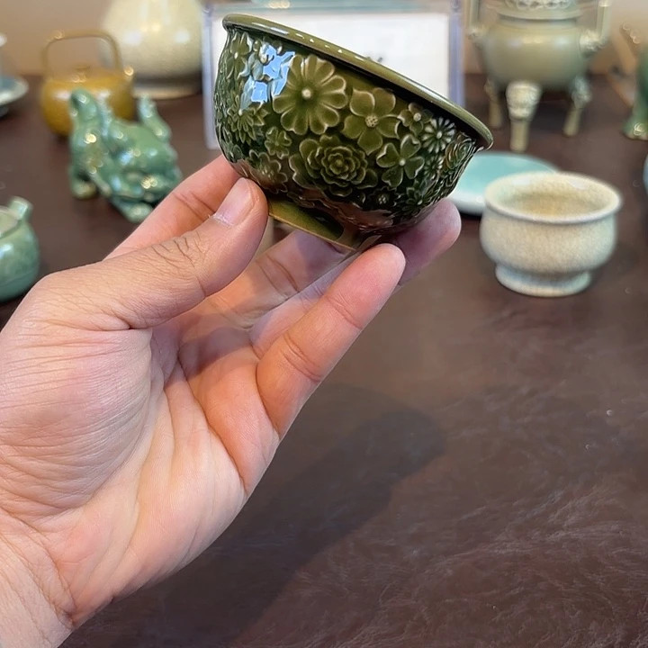 瓷片龙泉青瓷福利青瓷