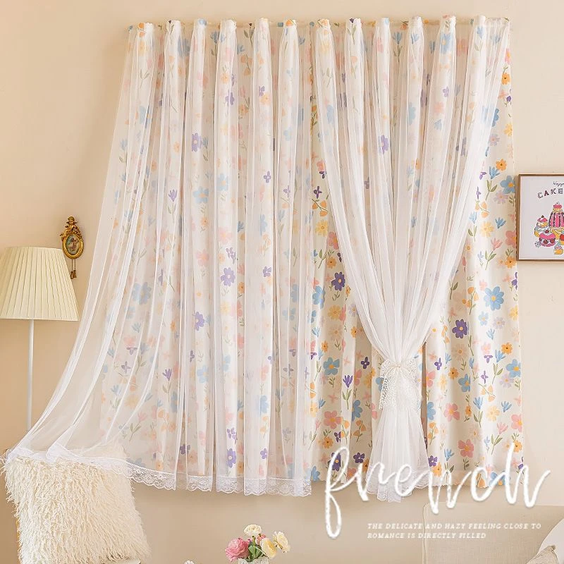 2025魔术贴窗帘柯桥遮光窗帘布纱帘防风门帘