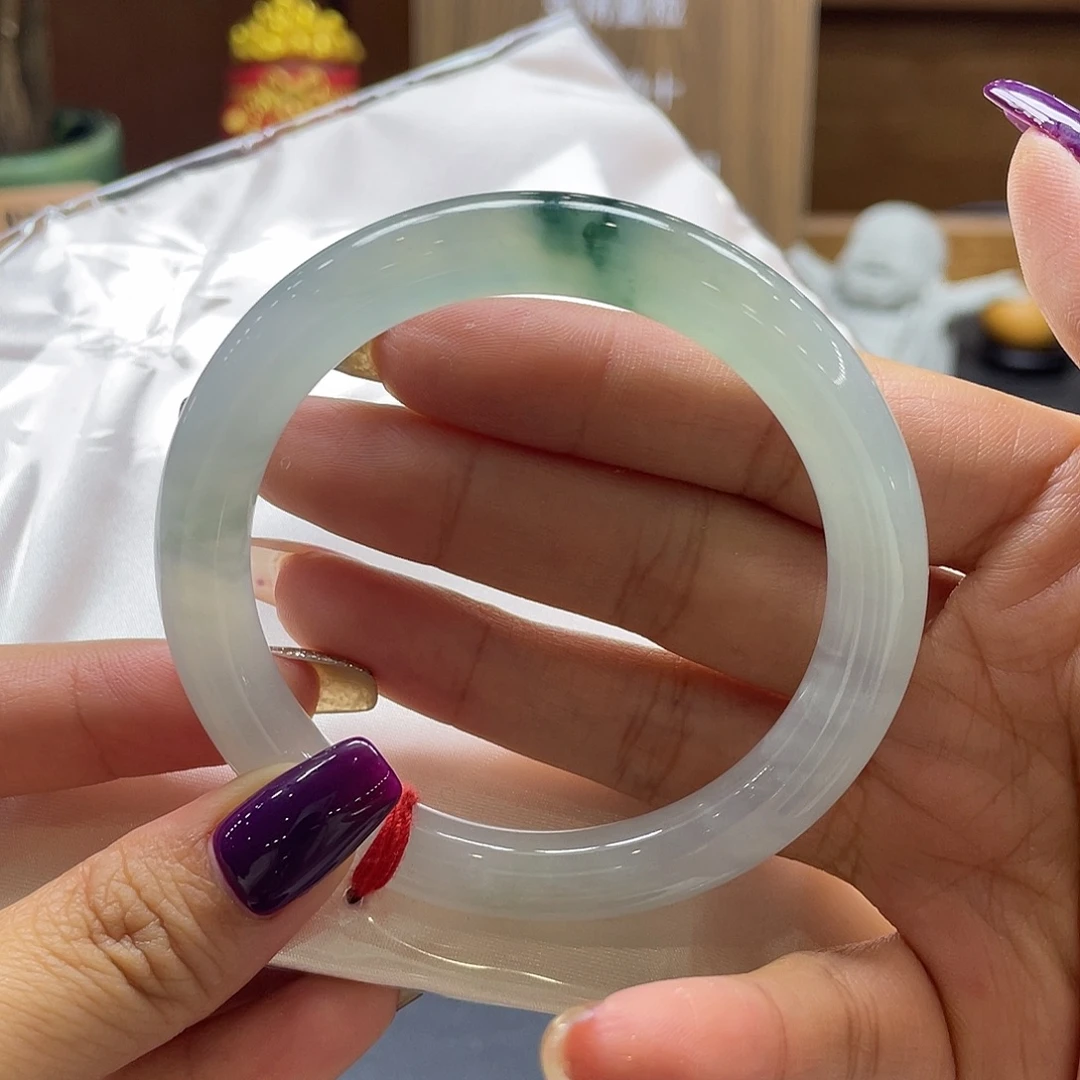 翡翠未镶嵌手镯49号链接