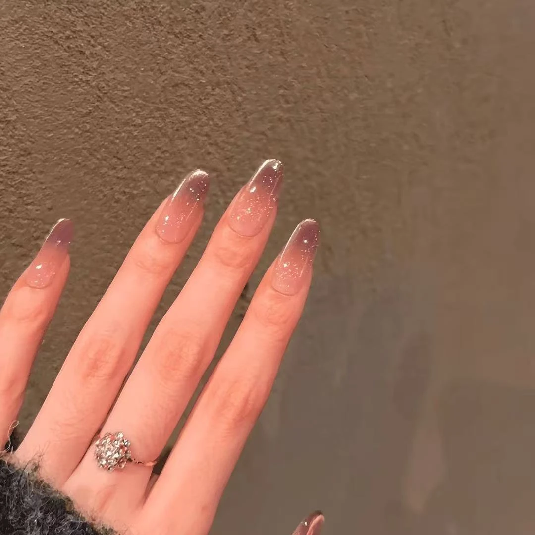 【迷迭香】小末汀显白渐变猫眼气质简约温柔穿戴甲