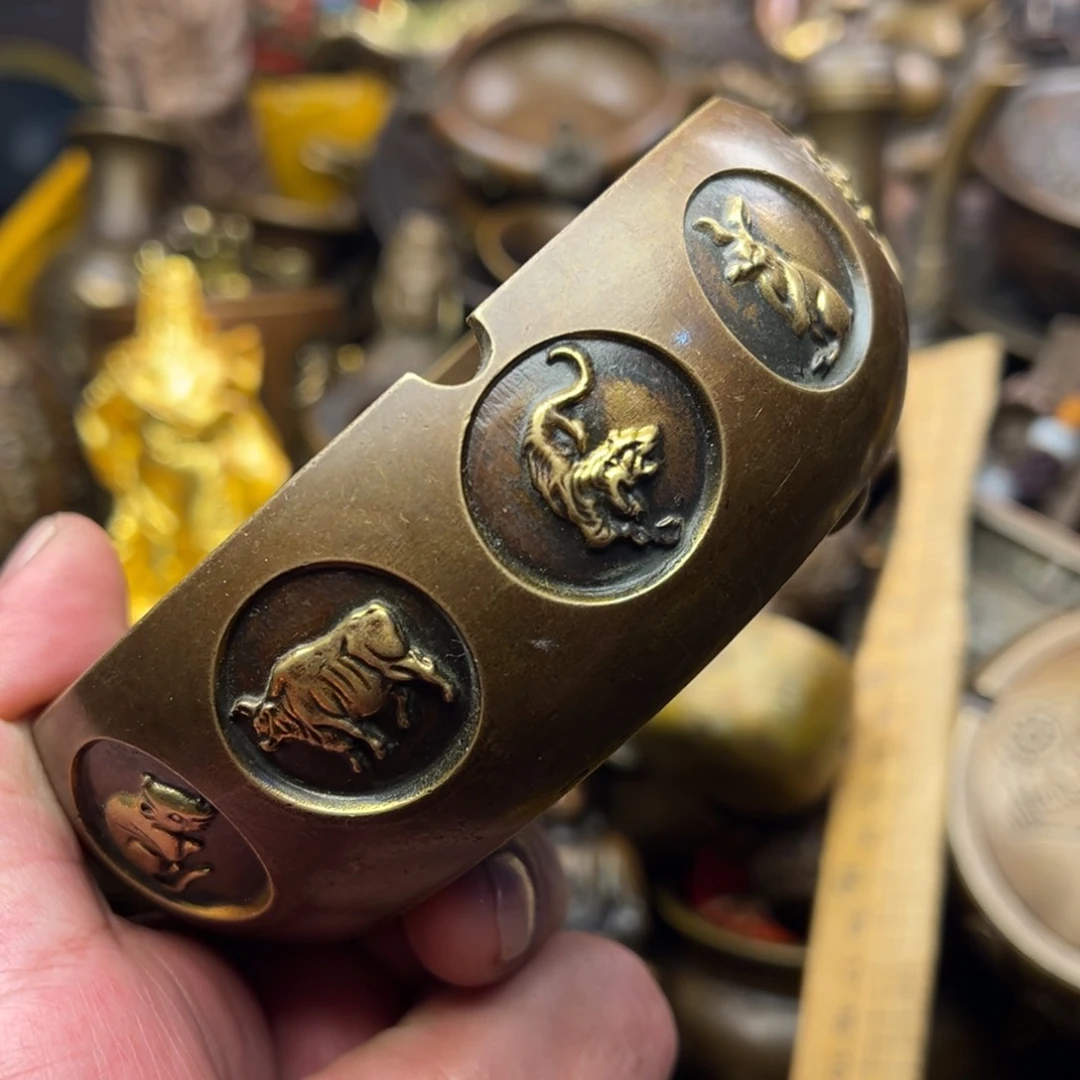 茶壶香炉铜器摆件