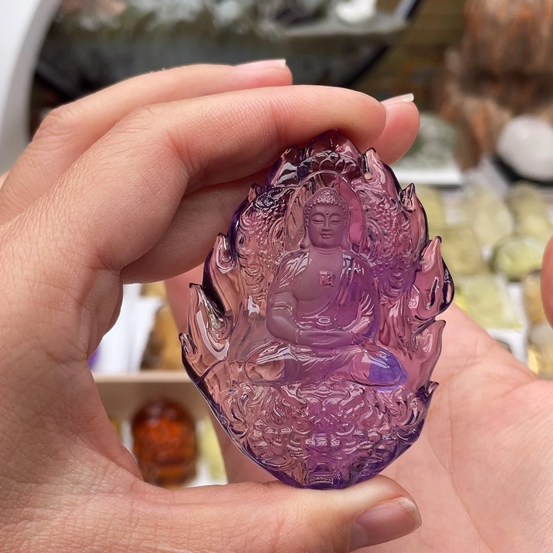 未镶嵌水晶颈饰定制