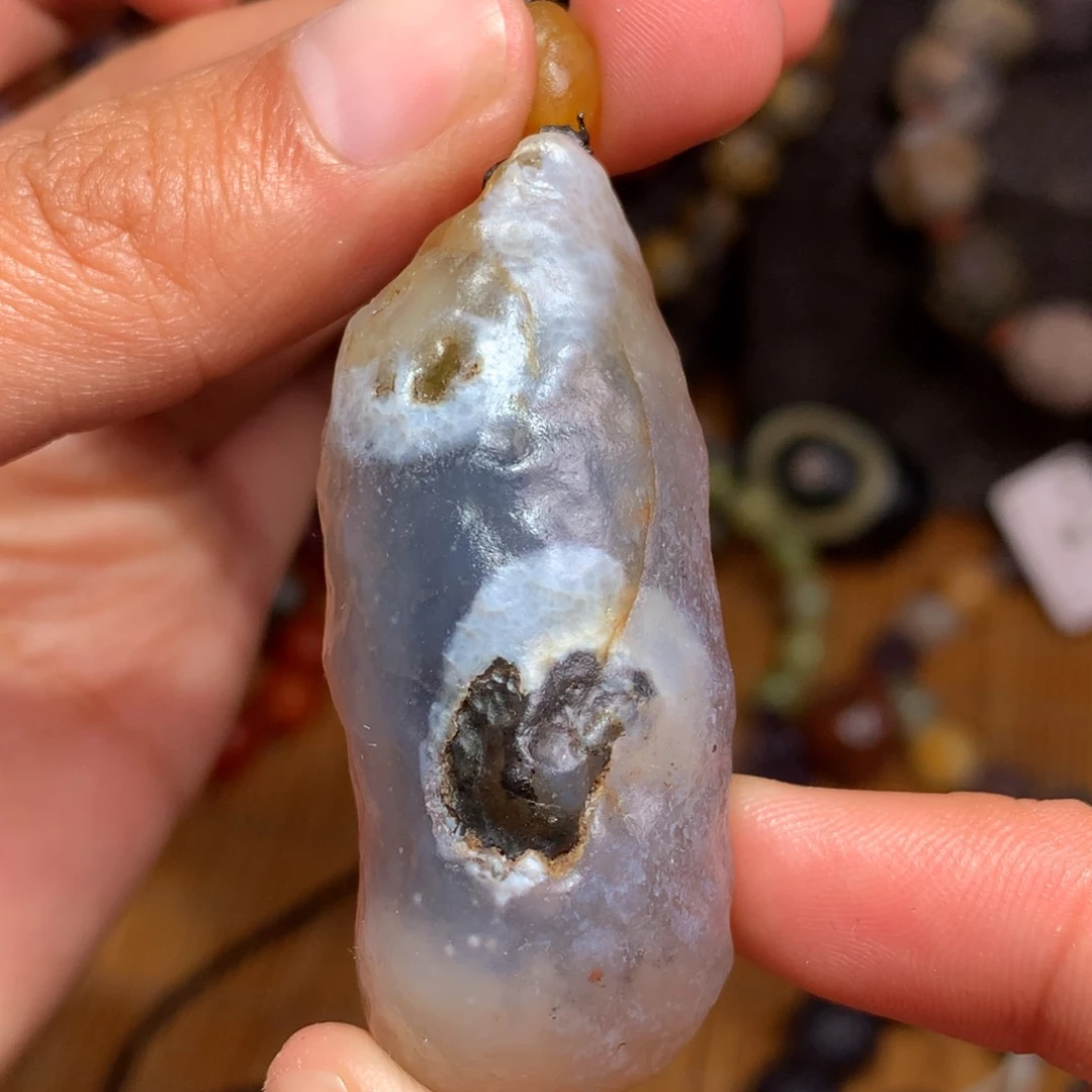 未镶嵌玛瑙/玉髓珠宝半成品