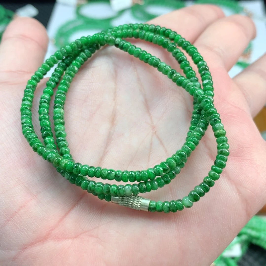 翡翠手链未镶嵌翡翠