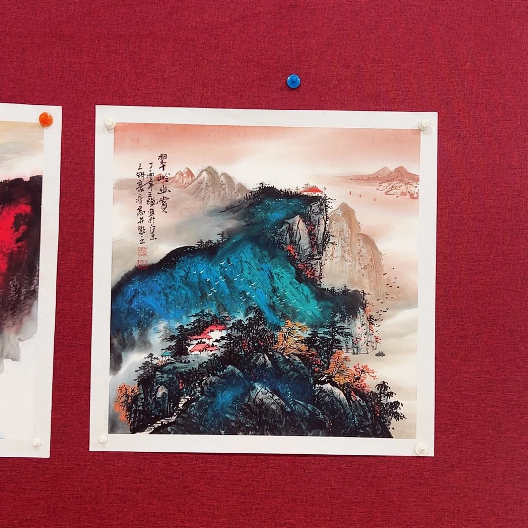 国画逍**醉国画作品集的