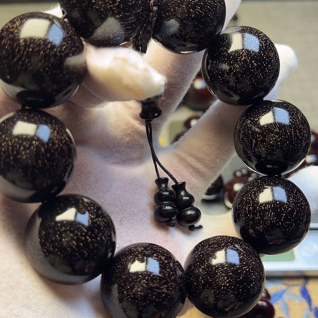 檀香紫檀（小叶紫檀）2.5 10颗爆星