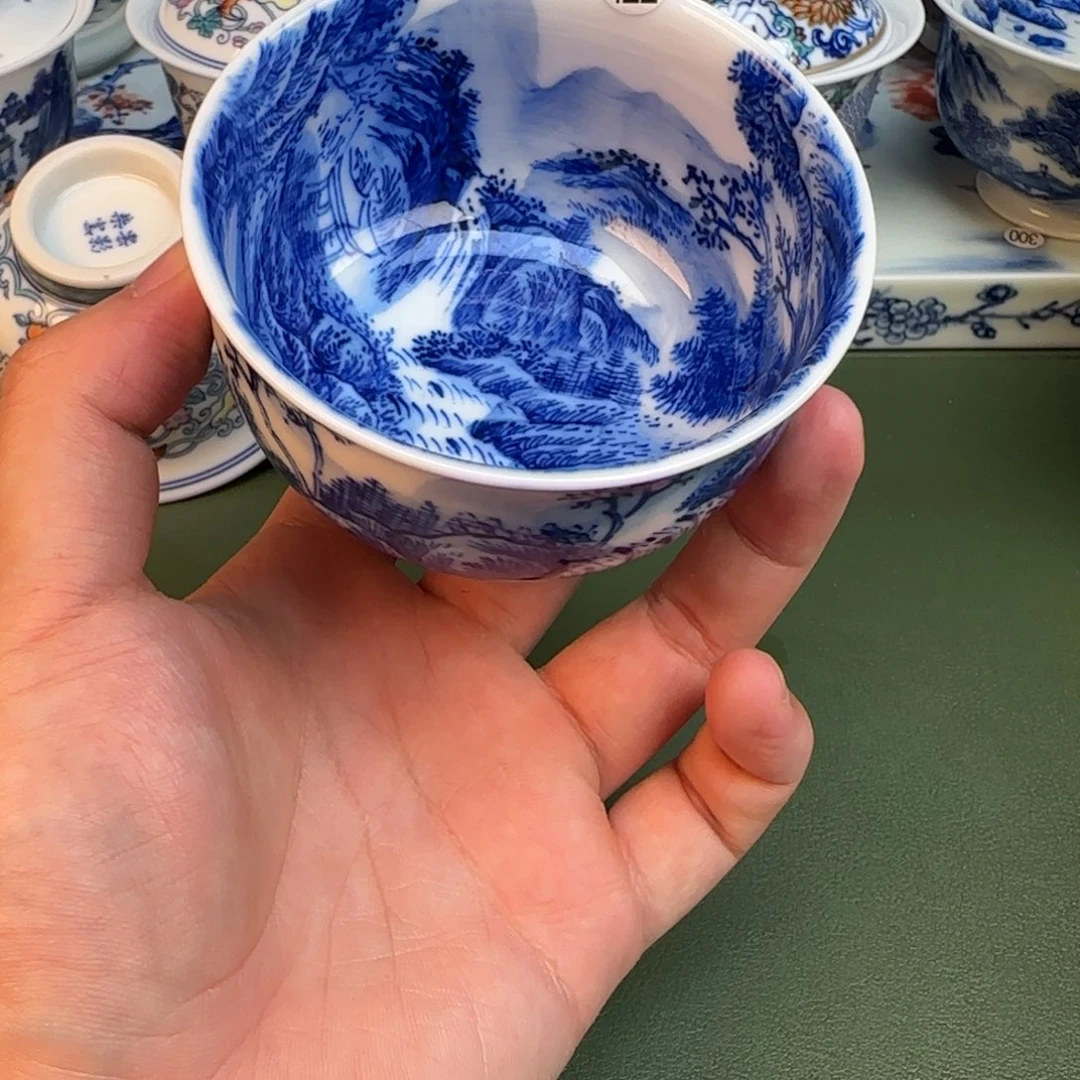 彦祖纯手工手绘茶具122