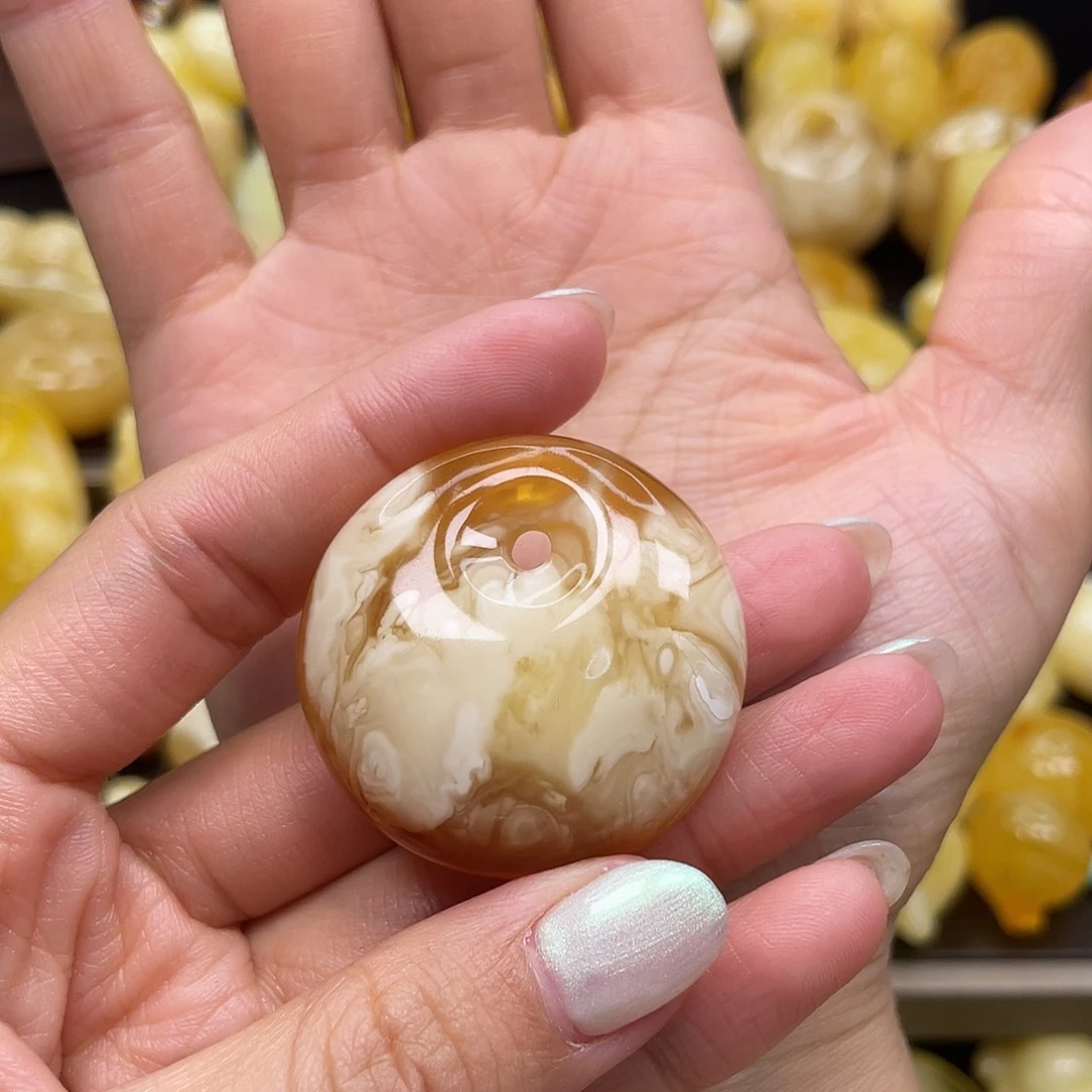 蜜蜡裸石未镶嵌R****蜜蜡