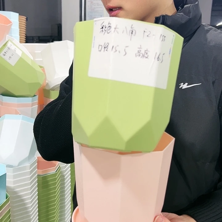 FZ155口15.5高15.5果绿色6只带托