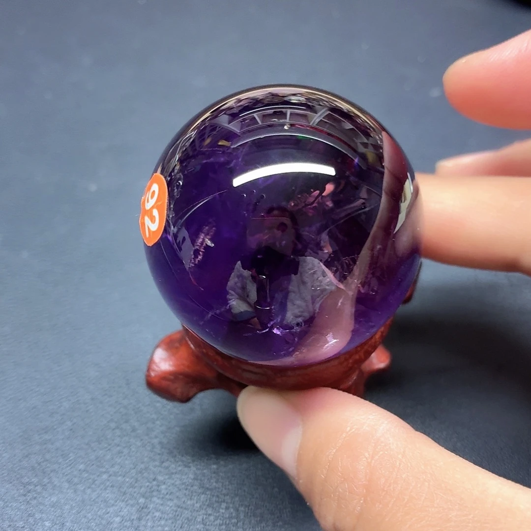 水晶珠宝半成品未镶嵌紫水晶42