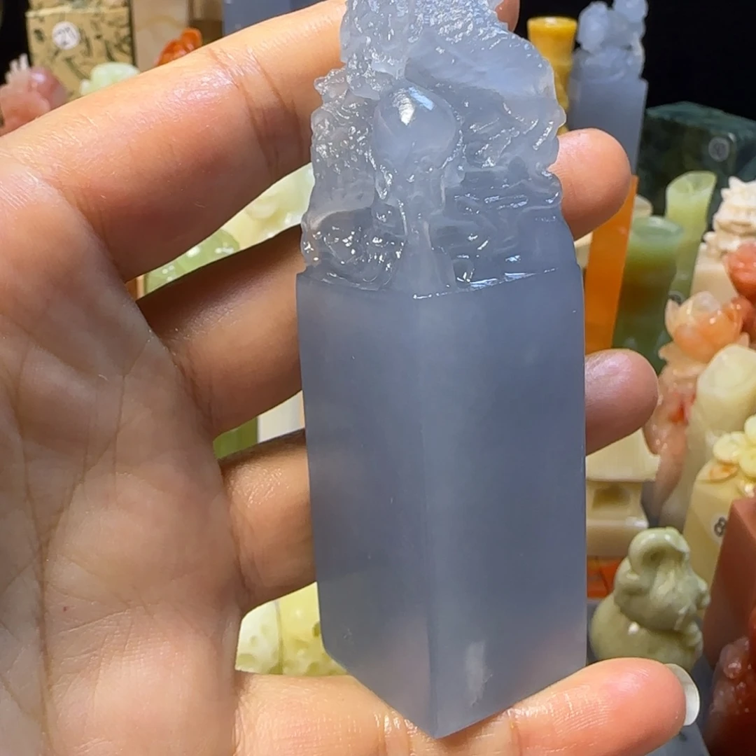 西峡蓝印石龙钮2.5/2.5