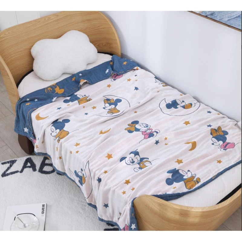 【京かわ会社】迪士尼艾草毯105*120cm 星空米奇