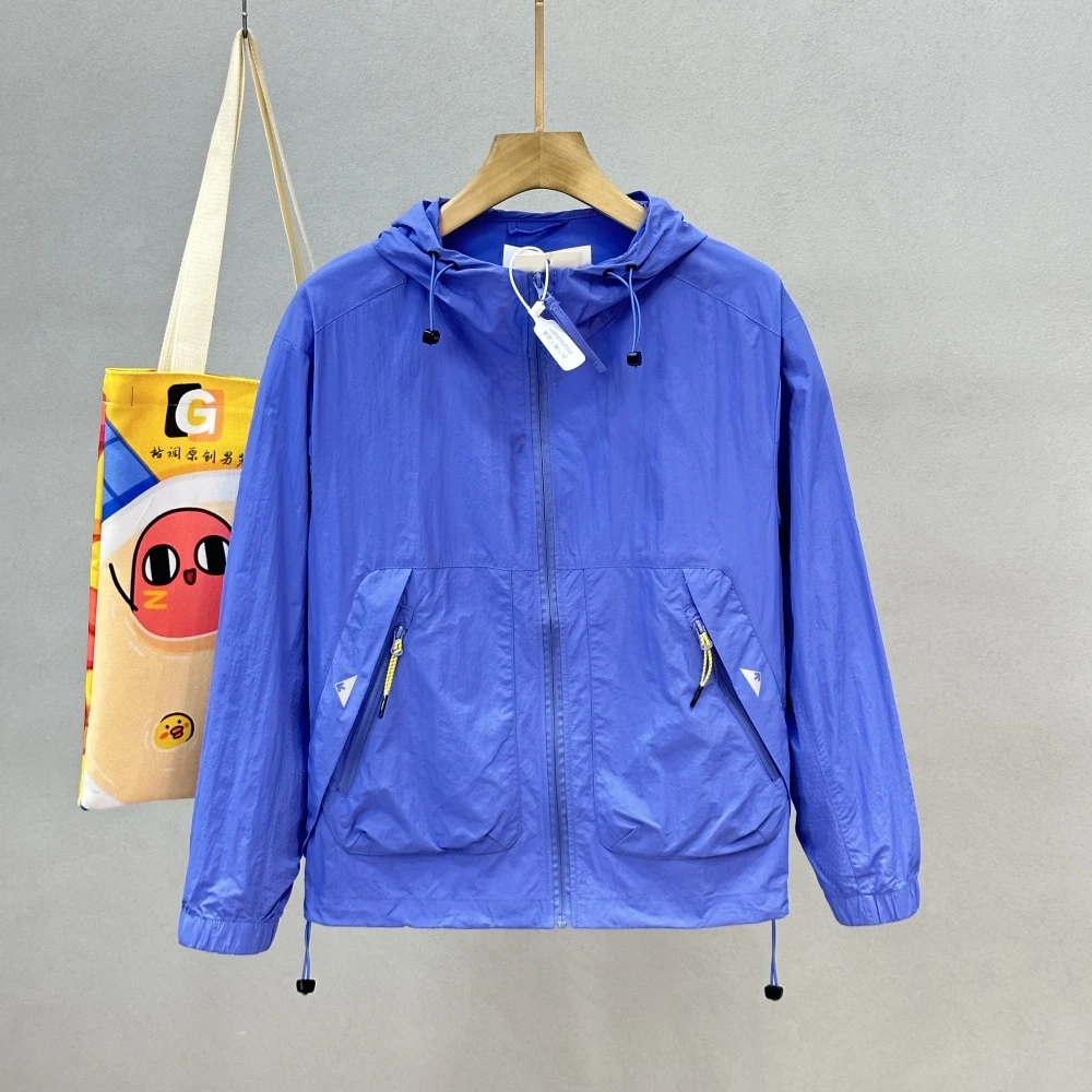 2025新款upf50+户外撞色防晒衣透气薄款外套夏季时尚男女同款