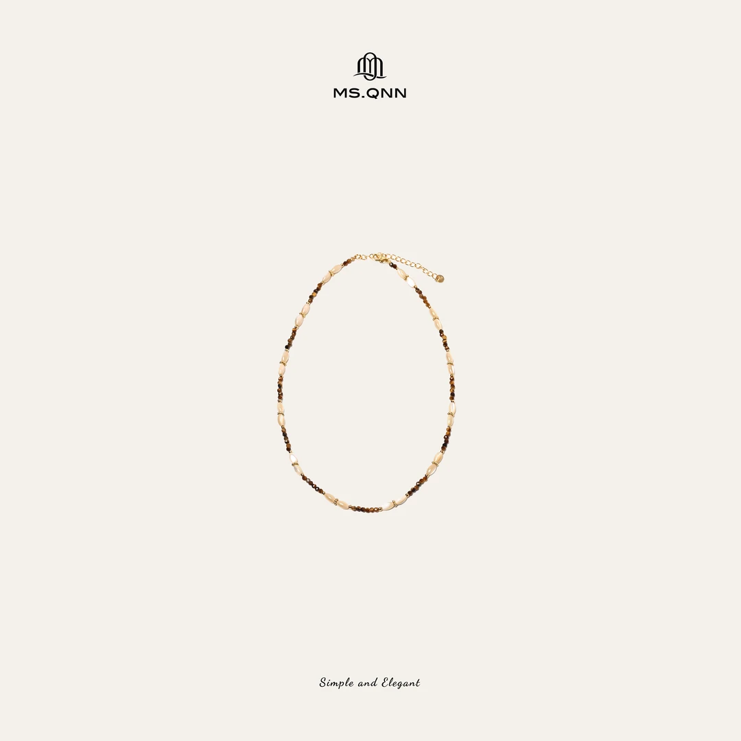 Ms.Qnn 链子925银 “神秘”优雅百搭女士项链 24FS017 Q姐