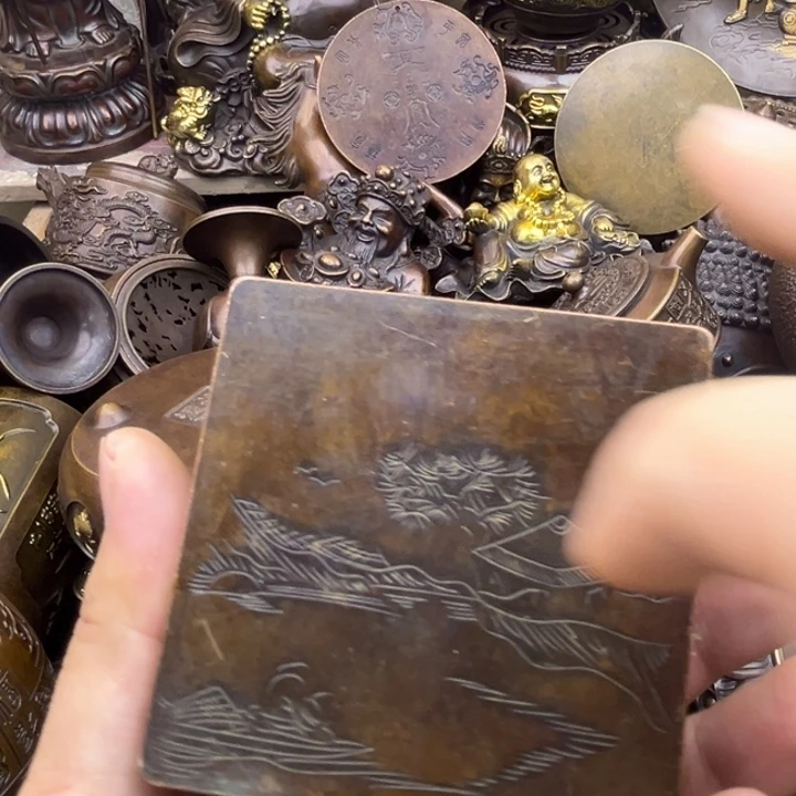 铜器工艺品客厅摆件