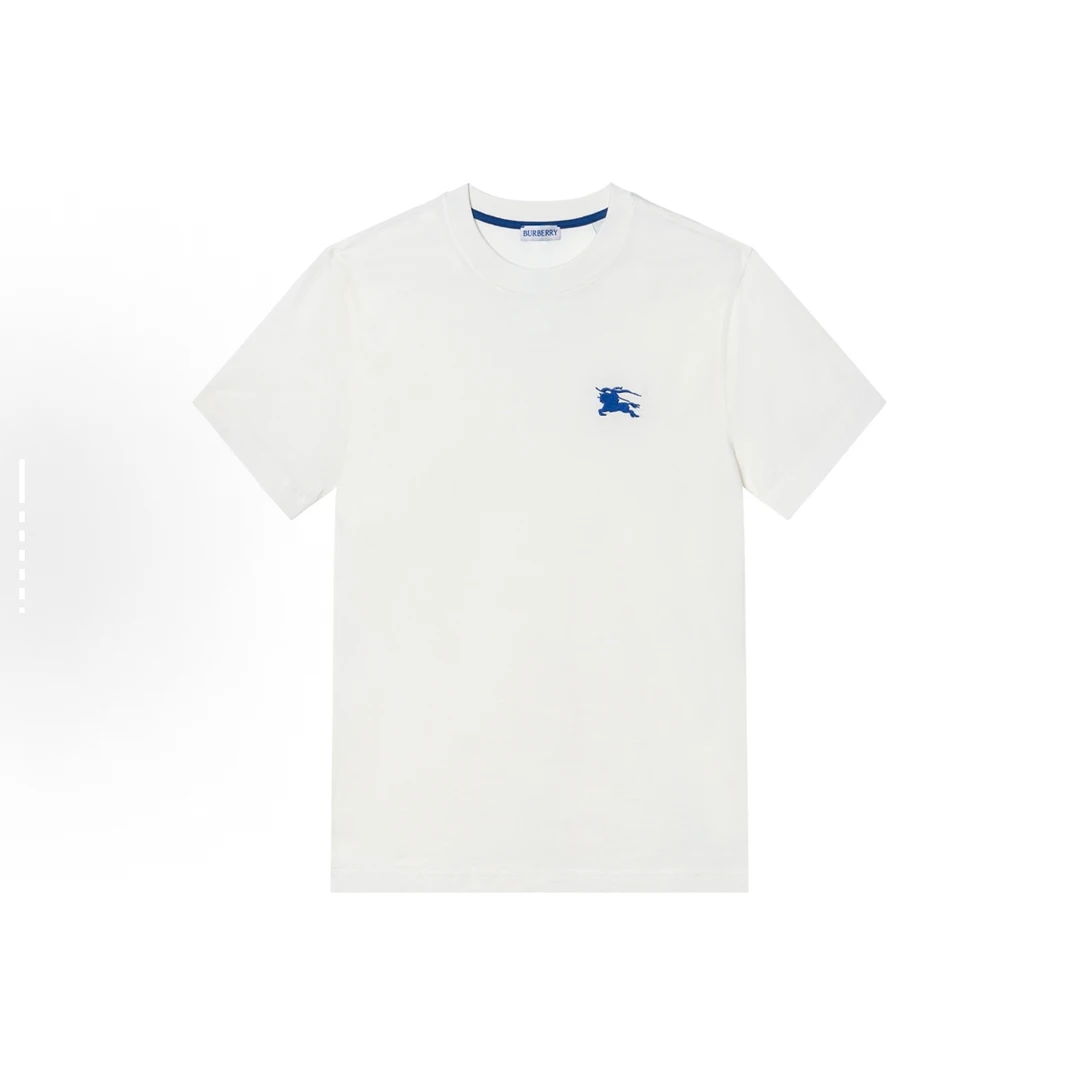 全新未使用 BURBERRY/博柏利 马术Logo刺绣短袖/尺码XXL/编号7921
