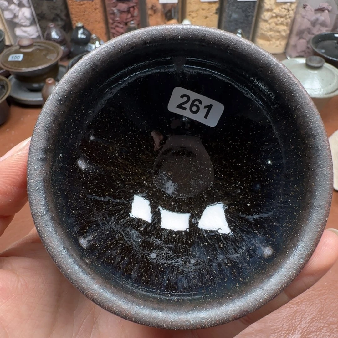 茶盏龙窑柴烧原矿原釉（微瑕）261