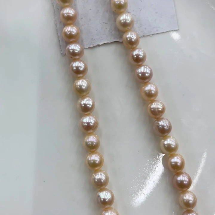 合金淡水珍珠颈饰252