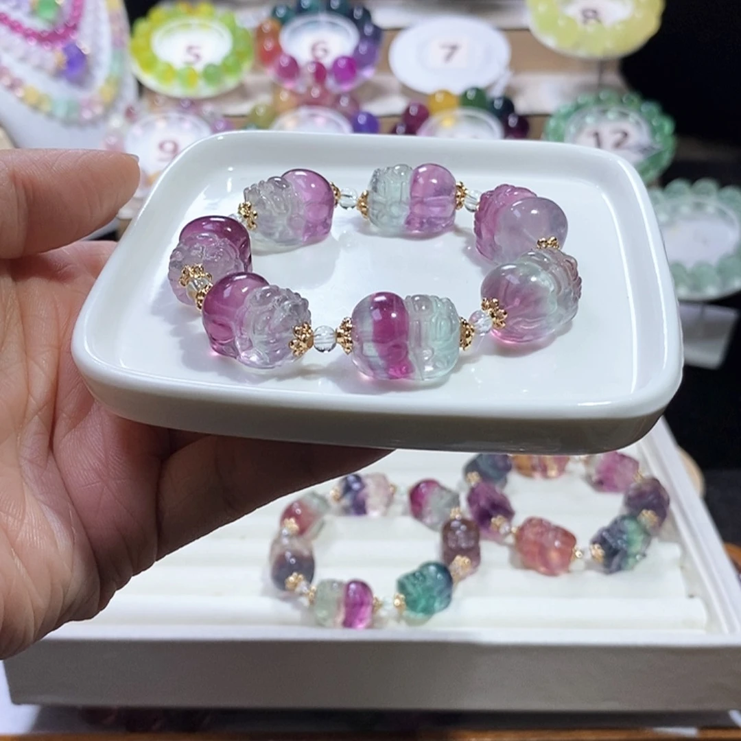 手链未镶嵌萤石如*貔貅