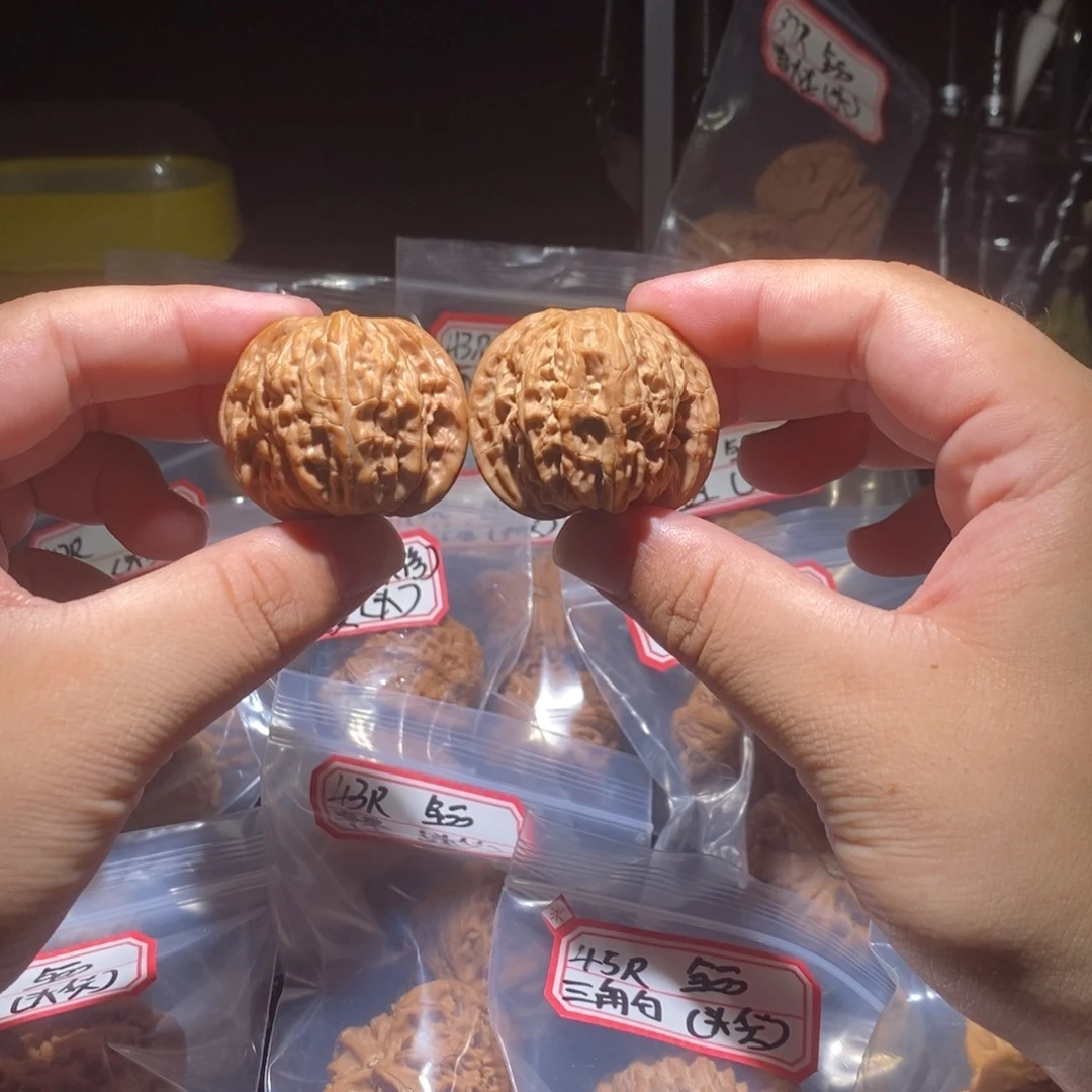 教***父吊坠文玩核桃40全品磨