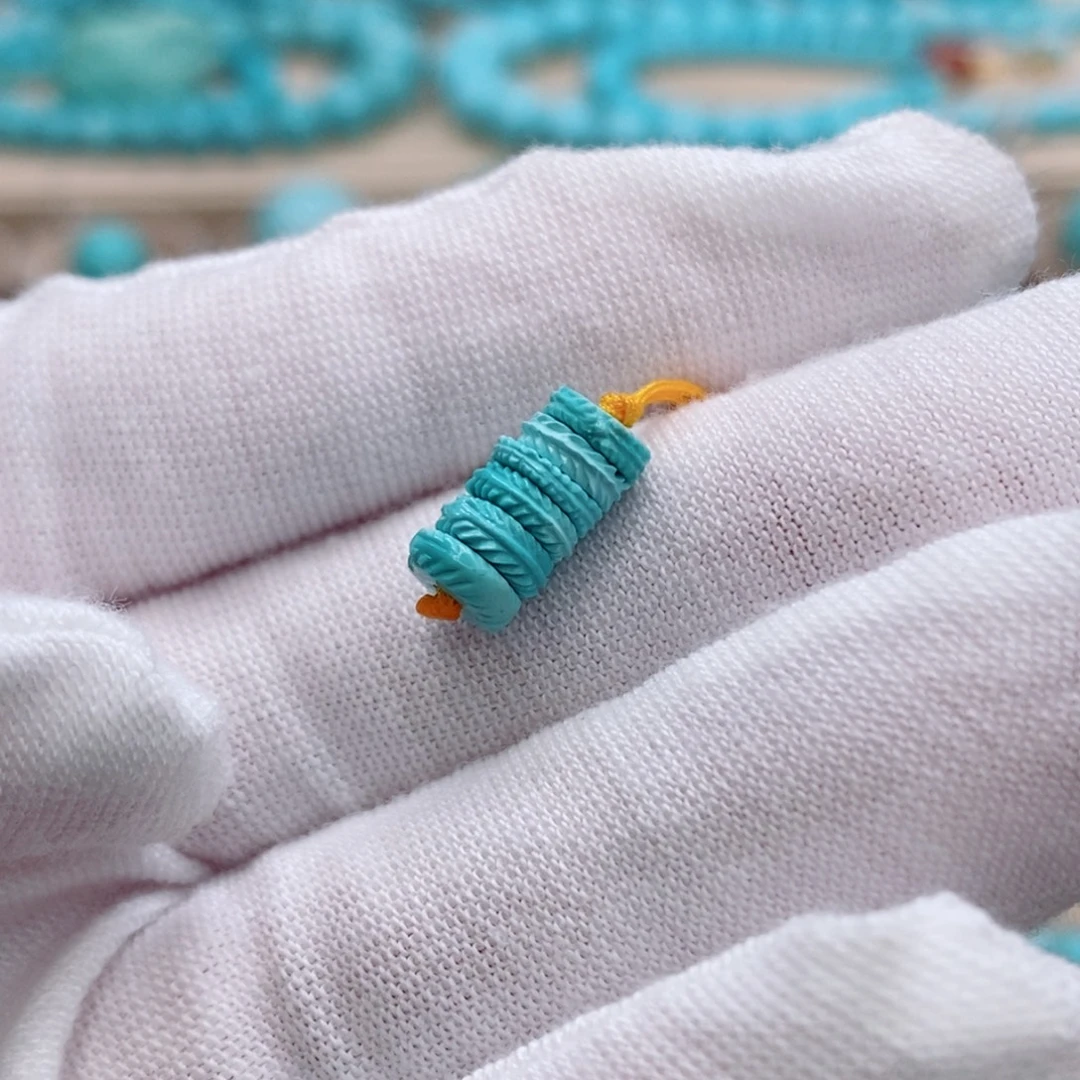 绿松石未镶嵌珠宝奇石6.3mm