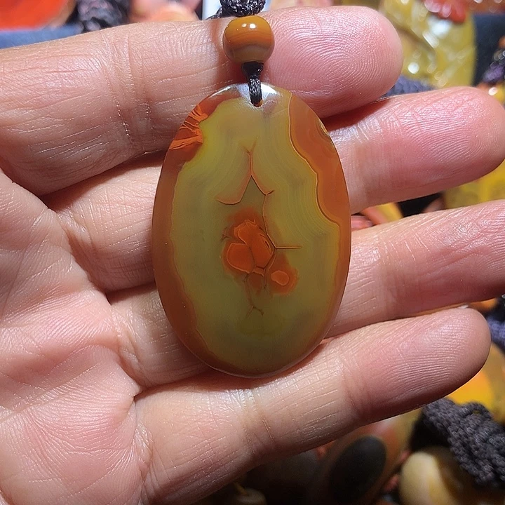 玛瑙/玉髓未镶嵌颈饰