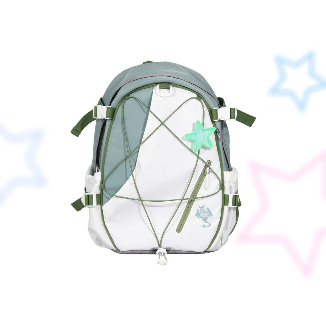 梁拌泡菜LBPC【春江水漫】防水幽灵登山包双肩包学生书包男女潮