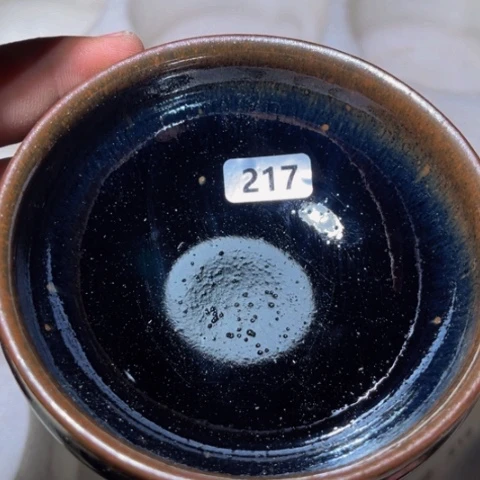 茶盏原矿原釉柴烧建盏