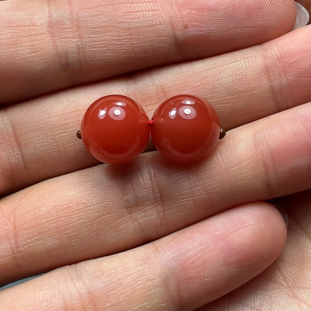 南红玛瑙珠子11.2未镶嵌