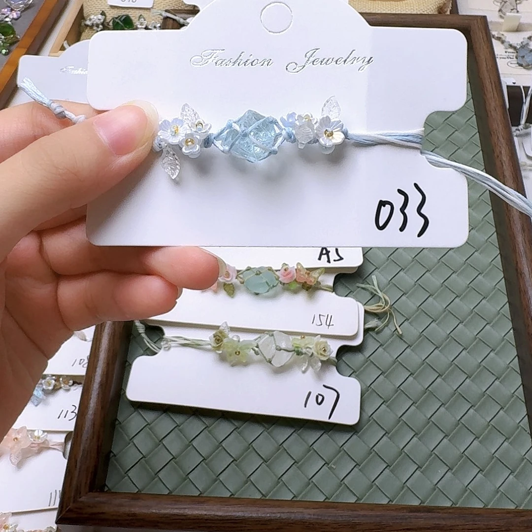 纯铜石英石纯铜锡合金033手链