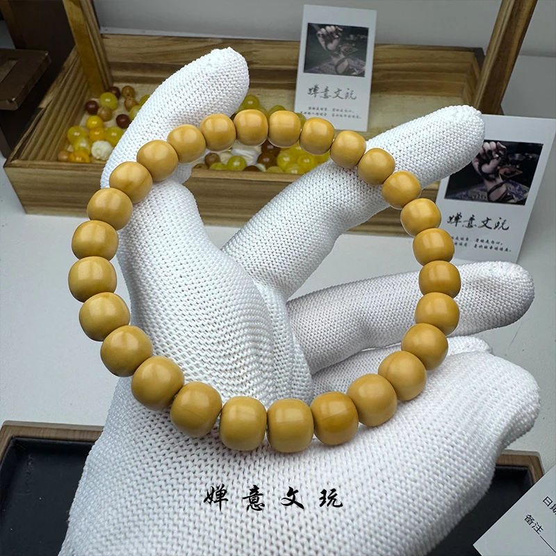 【婵意-S级老型】全品无暇猴头老型手串精工精卡原皮猴头核桃手串