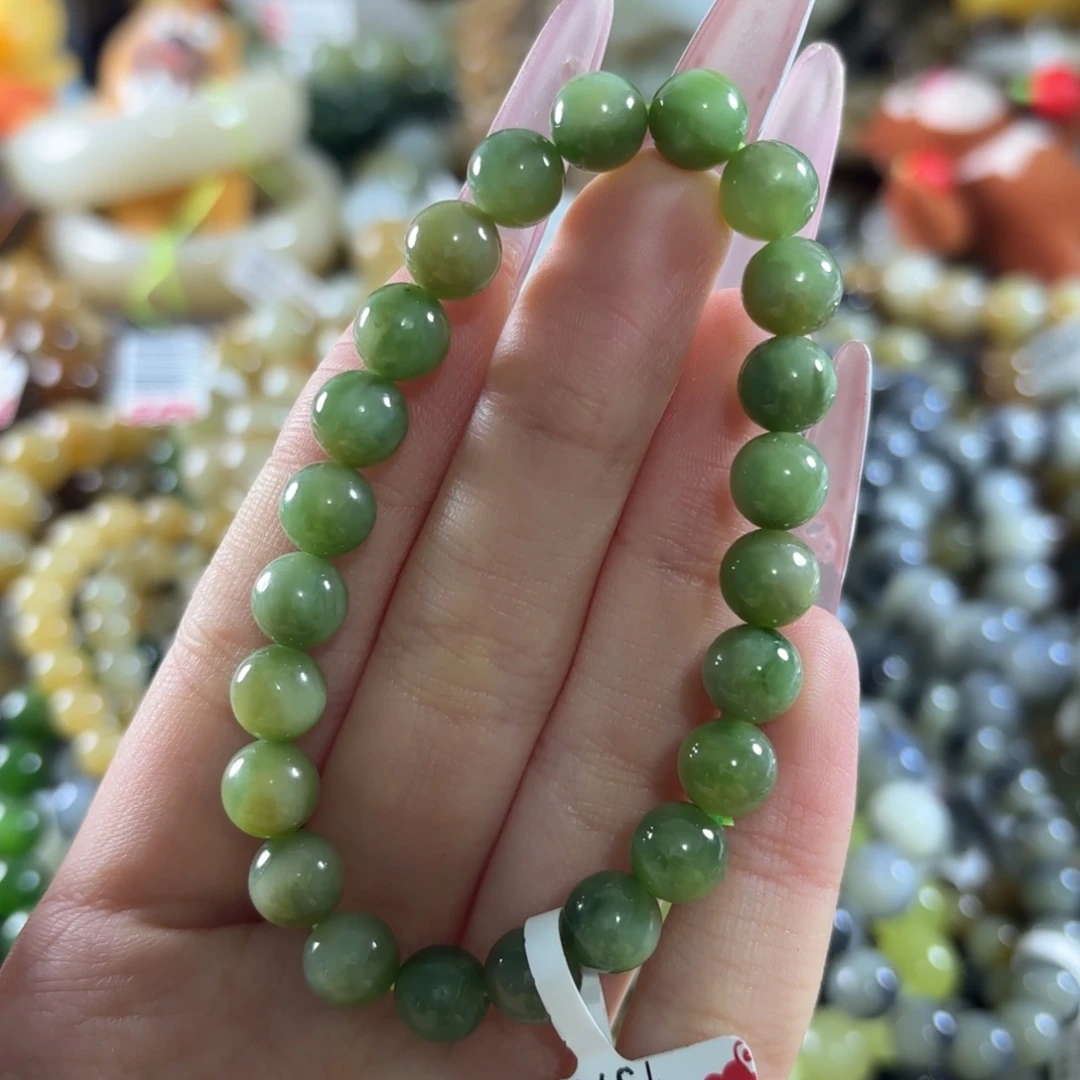 和田玉未镶嵌手链41