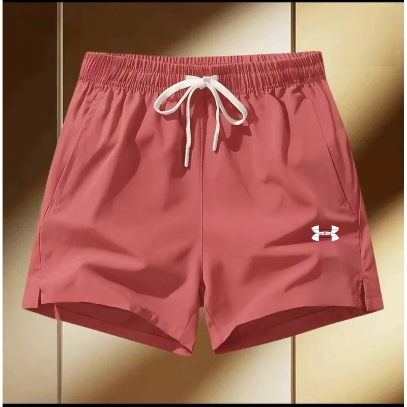 UA速干短裤男士运动时尚百夏季速干裤三分裤弹力休闲裤百搭简约潮