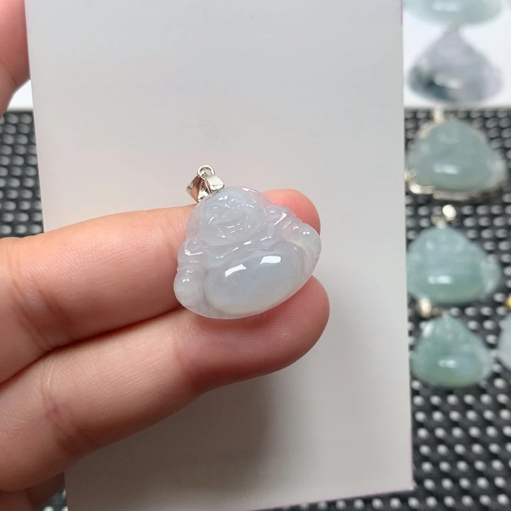 颈饰未镶嵌翡翠佛公