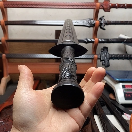 紫光檀木木一米青竹风云