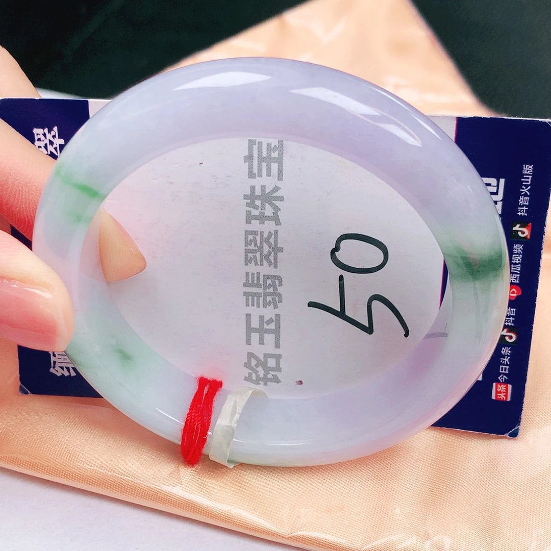 翡翠未镶嵌手镯缅甸天然a货翡翠手镯