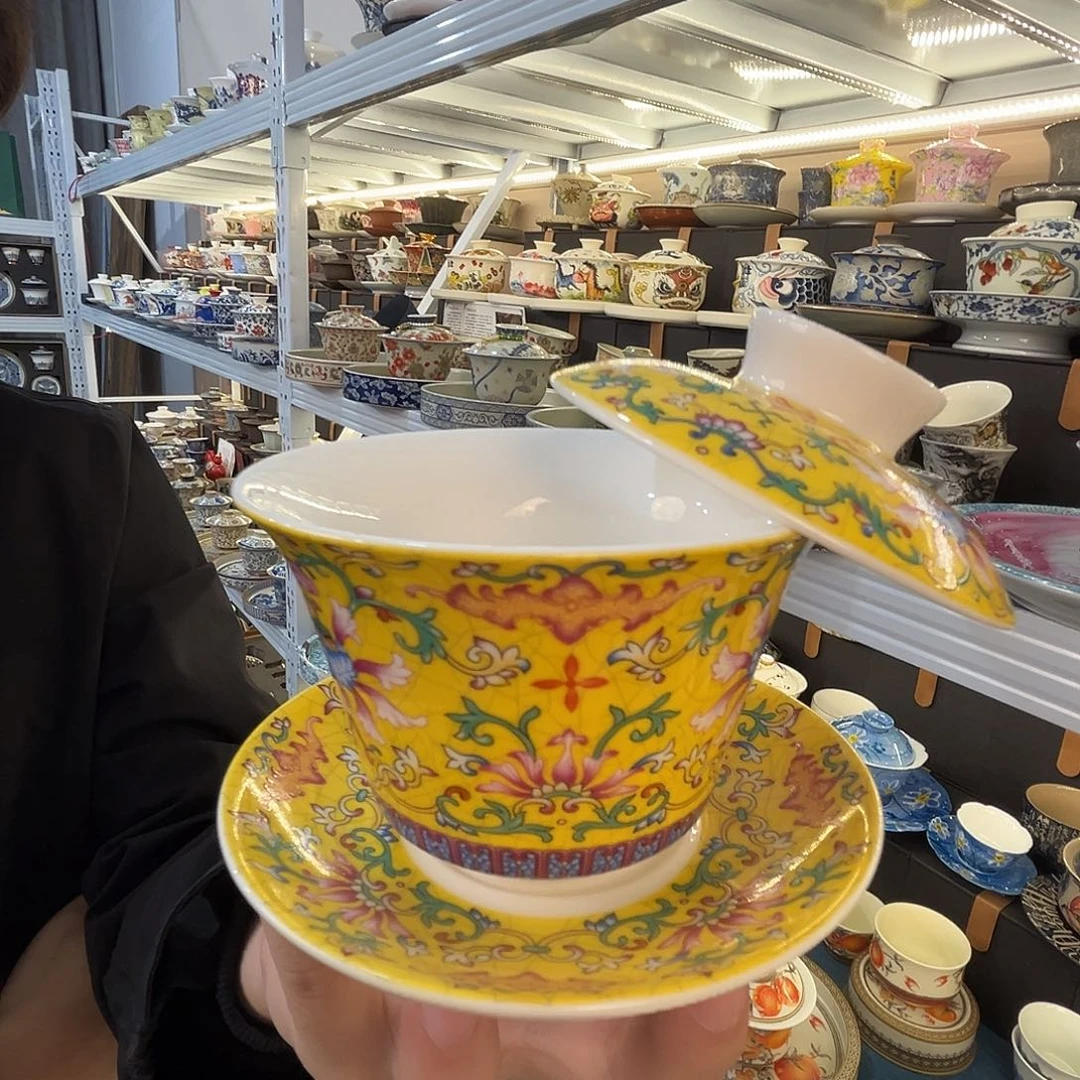 盖碗很漂亮我很喜欢