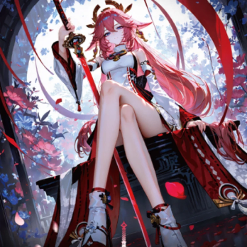 【夜刃文创×《花与剑》· 原神色纸系列收藏盲盒色纸