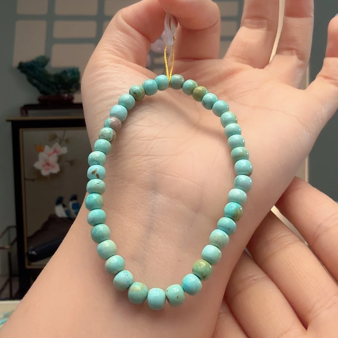 绿松石未镶嵌颈饰