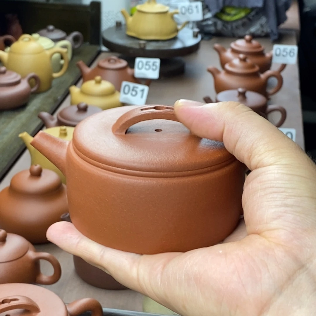 茶壶紫砂紫砂汉瓦
