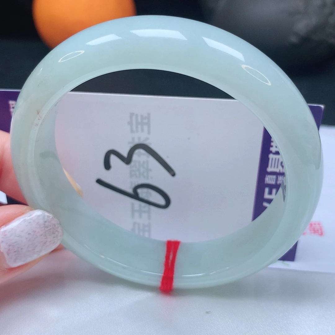 翡翠手镯未镶嵌58圈口