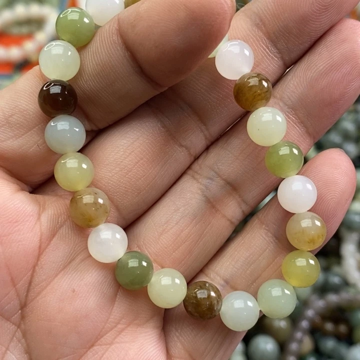 和田玉手链未镶嵌?**?