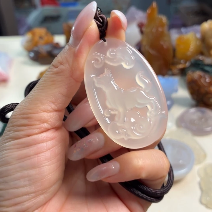 未镶嵌吊坠(不含链)玛瑙/玉髓