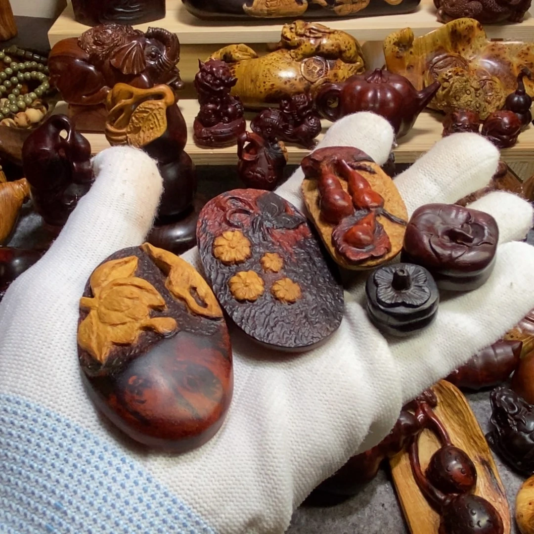 老***O无事牌檀香紫檀（小叶紫檀）小叶紫檀挂件