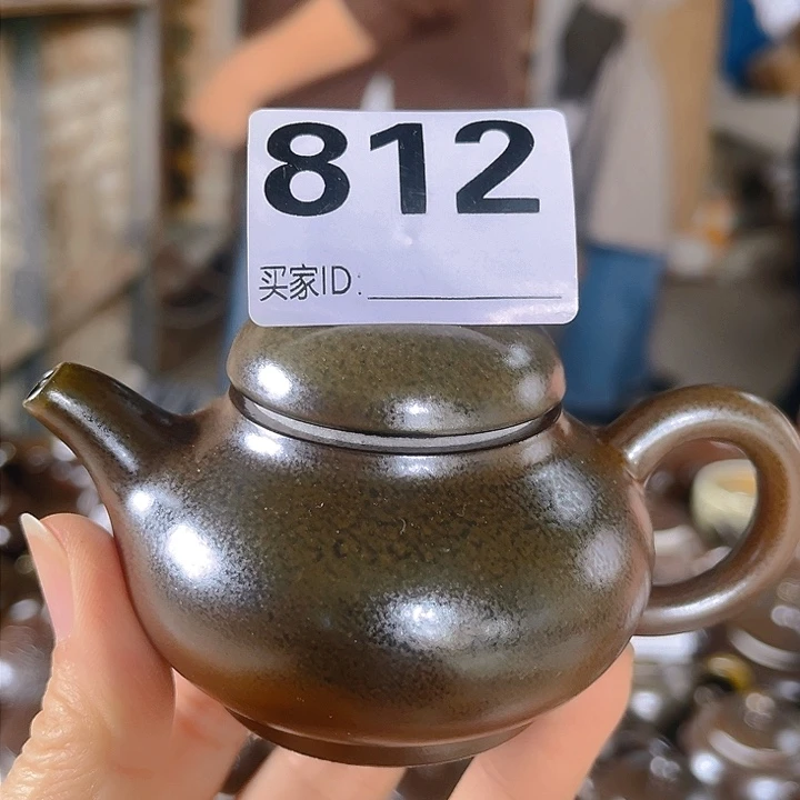蛟龙精品柴烧小品梨形80毫升