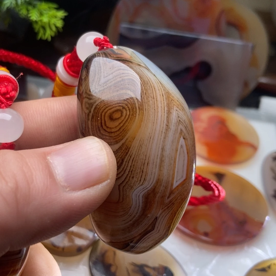 【闪购商品】玛瑙/玉髓颈饰未镶嵌方**物