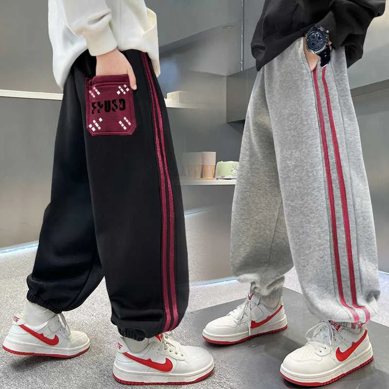 童装男童裤子2025新款运动裤春秋款卫裤中大童休闲长裤休闲裤